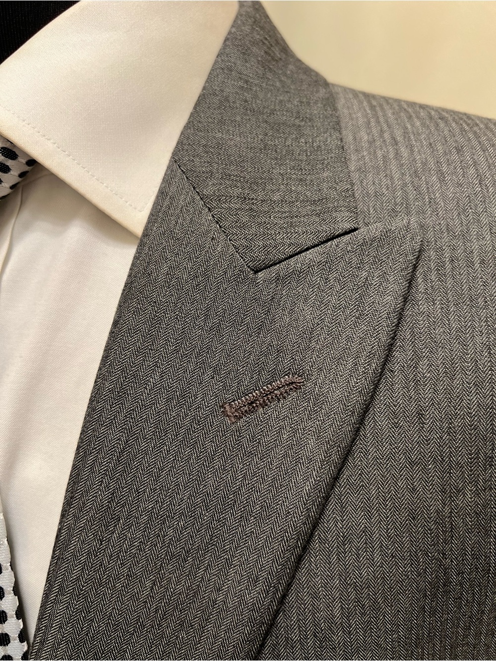 Joseph Abboud Sport Coat Blazer Jacket 2 Button Gray Men 40R - Picture 5 of 15